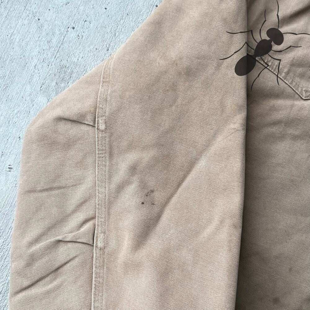Carhartt J14 SDL brown Santa fe work wear jacket - Picture 4 of 12